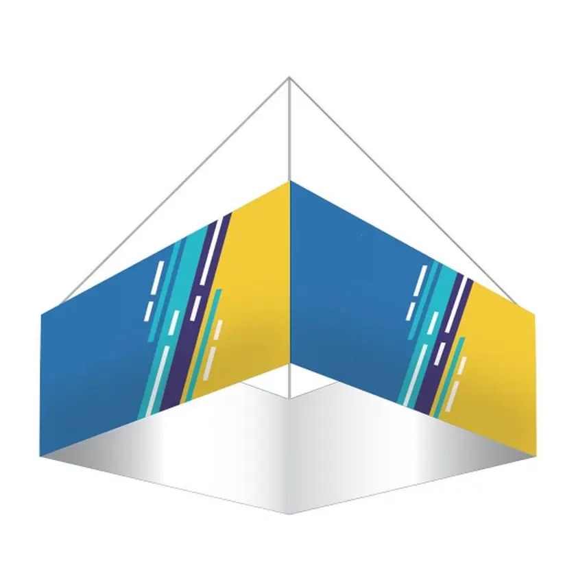 Ruudukujuline lakke rippuv bänner